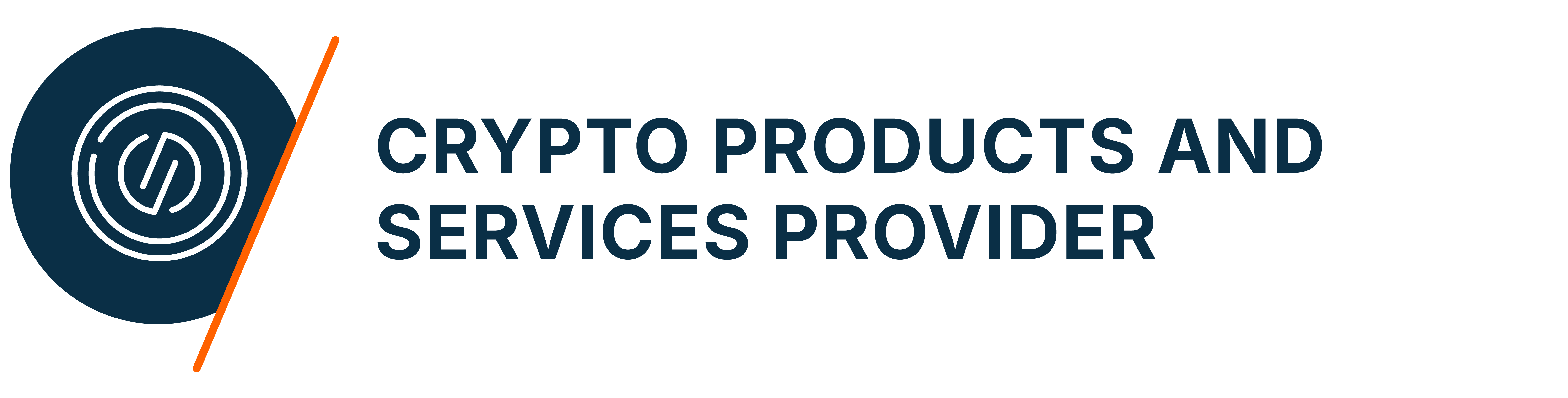 Crypto Products And Services Provider Logo Ink